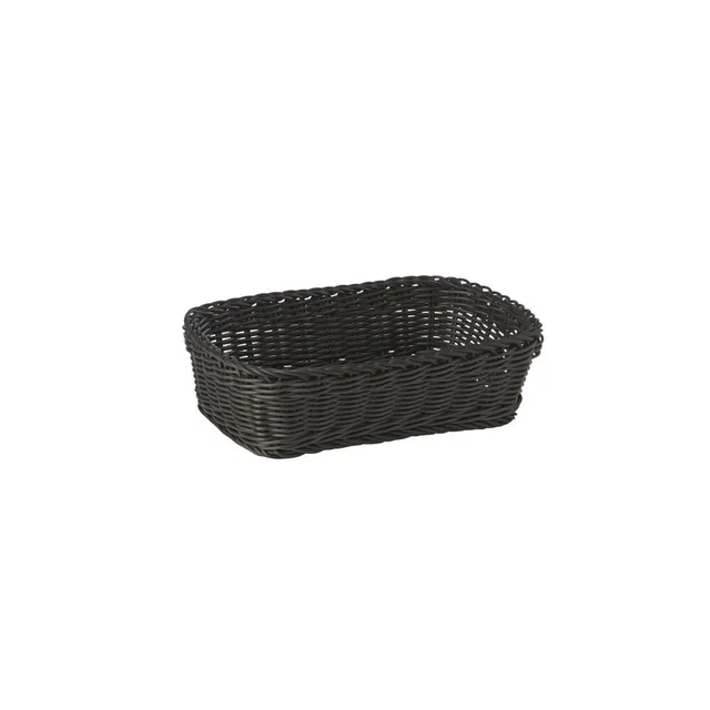 APS Korb Rechteckig PROFI LINE 26,5x19cm Schwarz